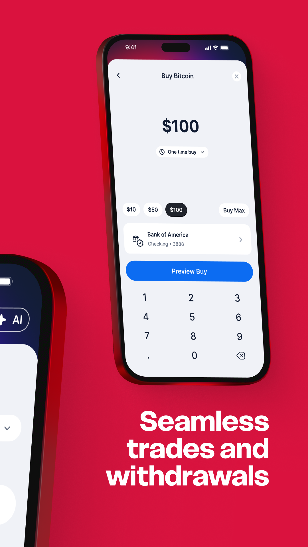 اسکرین شات 2 برنامه Blockchain Wallet: Buy BTC