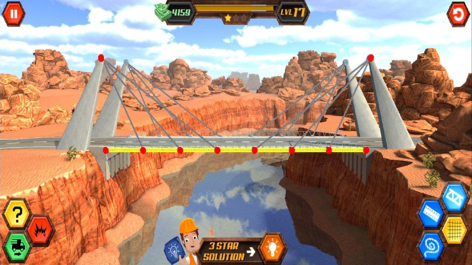 اسکرین شات 3 بازی شبیه سازی ساخت و ساز پل | نسخه مود شده