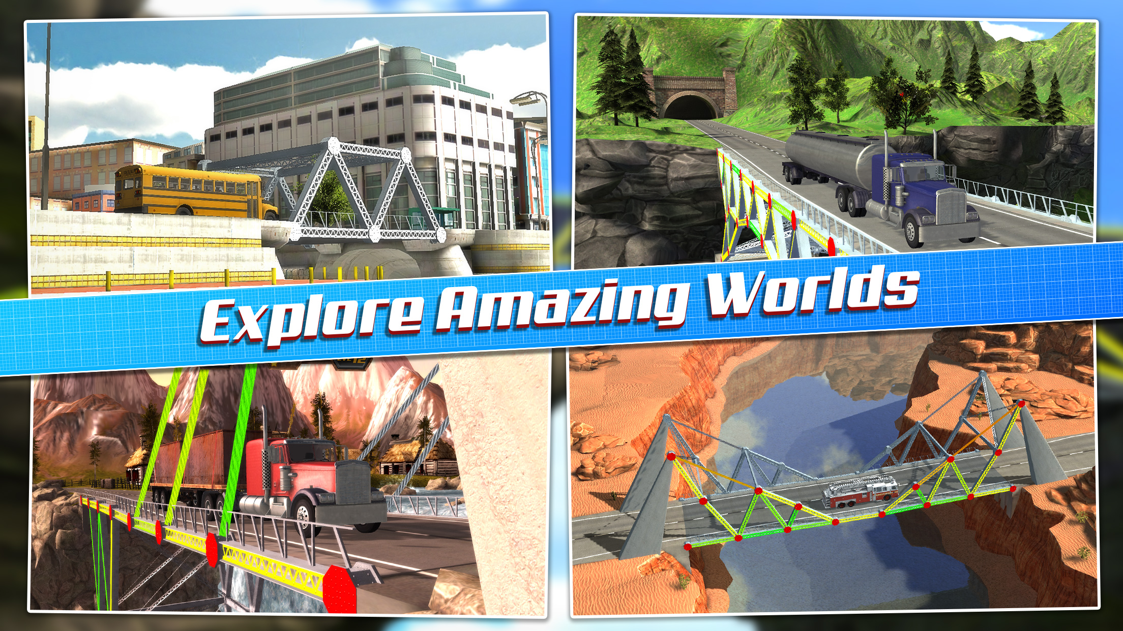 اسکرین شات 5 بازی Bridge Construction Simulator