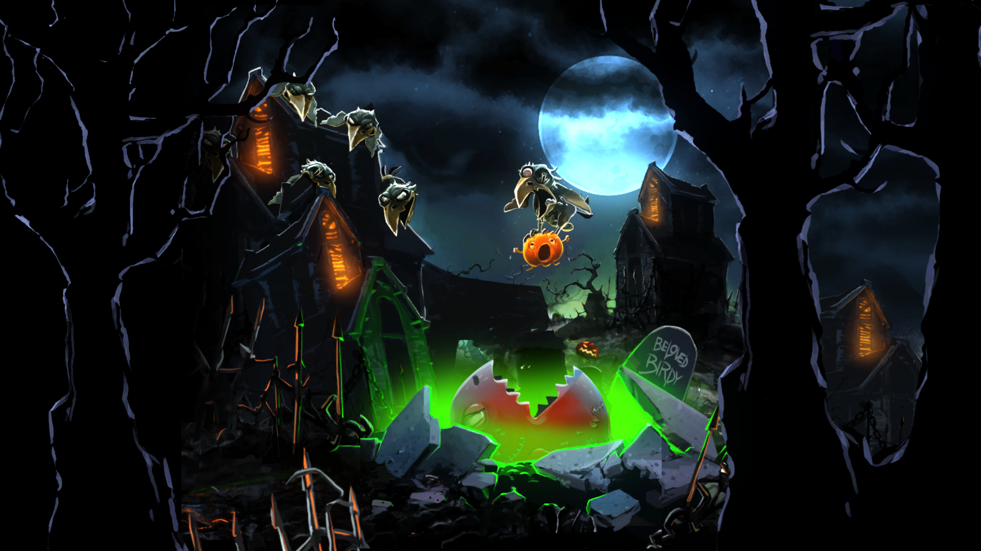 اسکرین شات 1 بازی Shoot The Zombirds