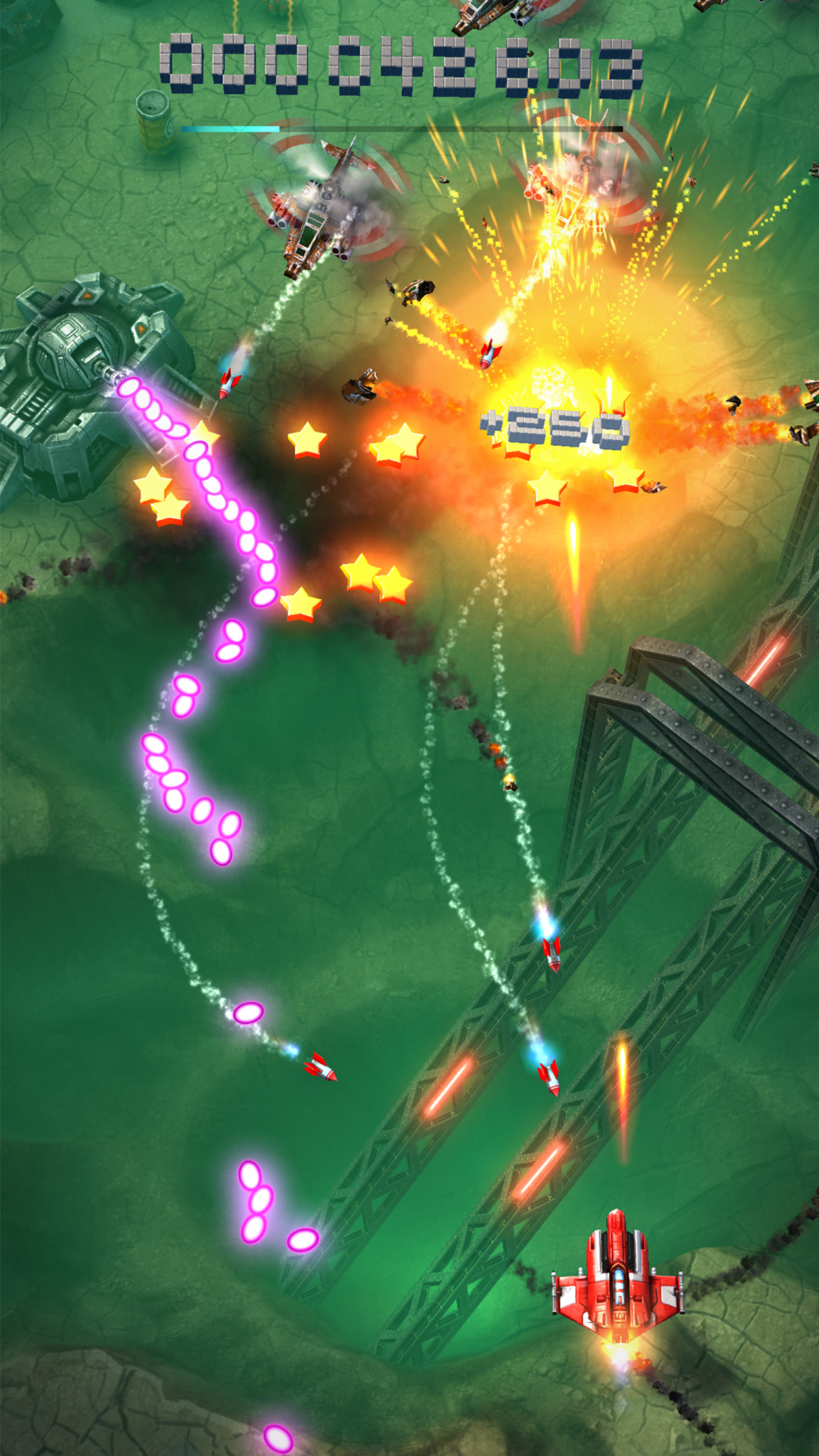 اسکرین شات 5 بازی Sky Force Reloaded