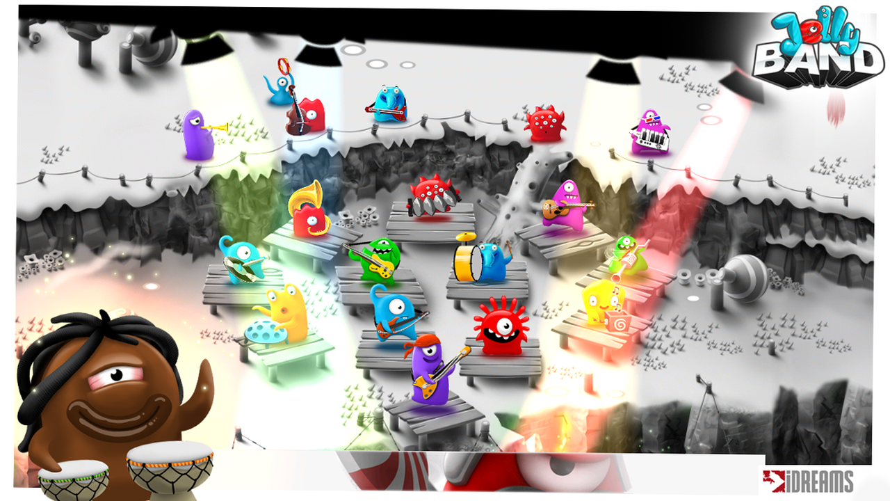 اسکرین شات 1 برنامه Jelly Band