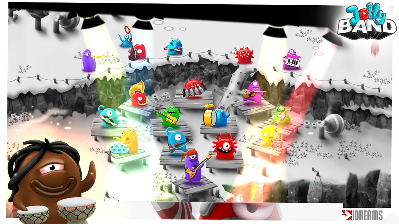 اسکرین شات 1 برنامه Jelly Band