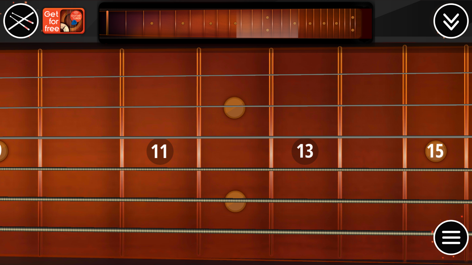اسکرین شات 8 برنامه Electric Guitar