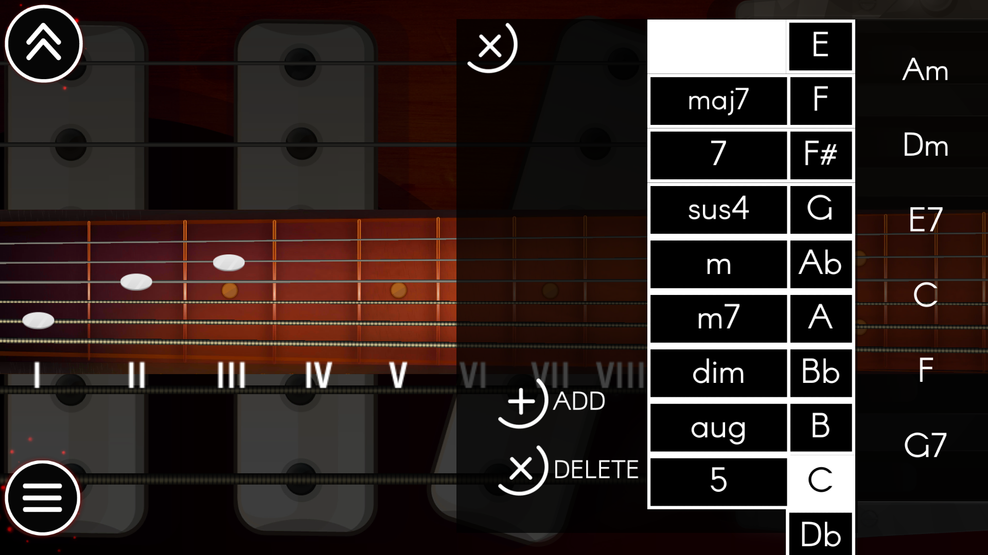 اسکرین شات 4 برنامه Electric Guitar