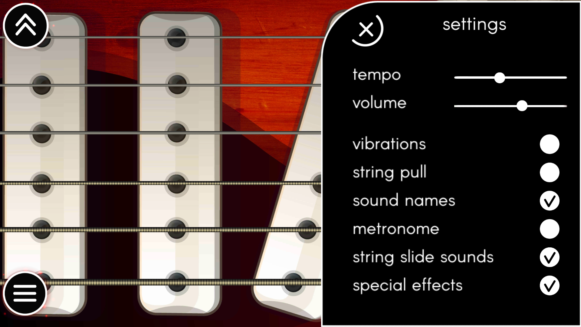 اسکرین شات 5 برنامه Electric Guitar