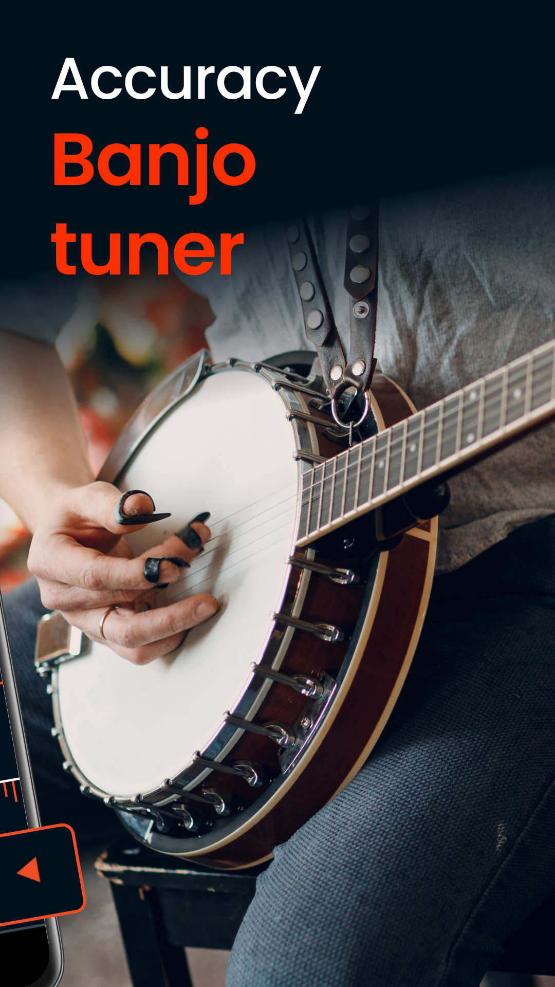 اسکرین شات 2 برنامه Master Banjo Tuner