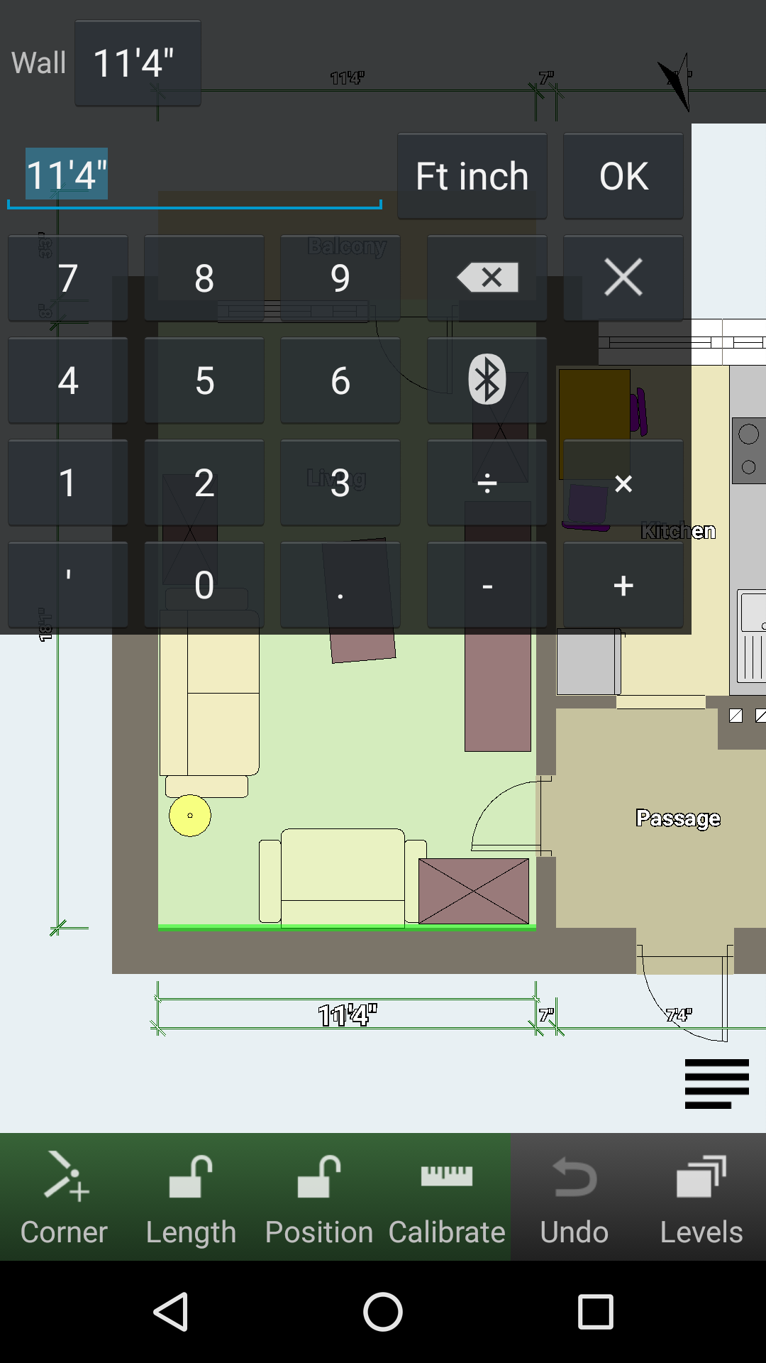 اسکرین شات 4 برنامه Floor Plan Creator