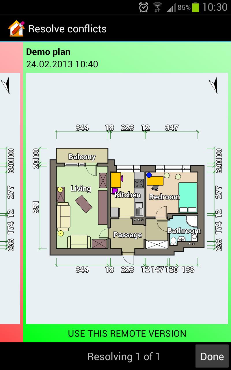 اسکرین شات 7 برنامه Floor Plan Creator