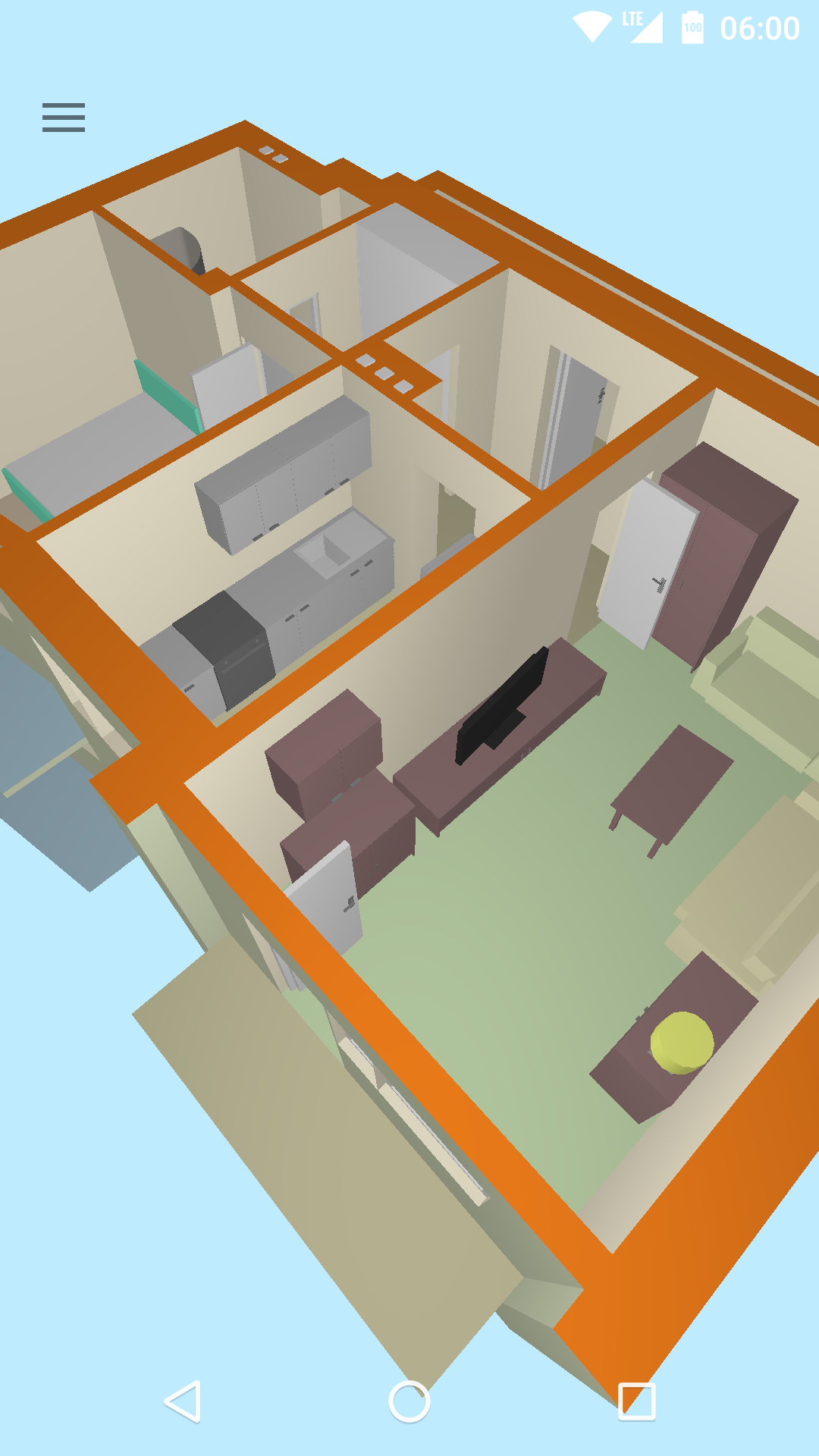 اسکرین شات 1 برنامه Floor Plan Creator