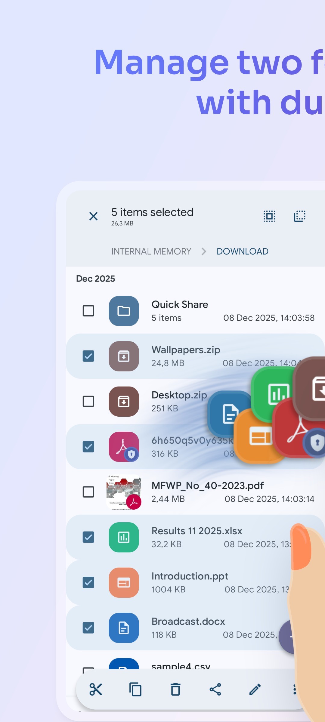 اسکرین شات 1 برنامه Solid Explorer File Manager