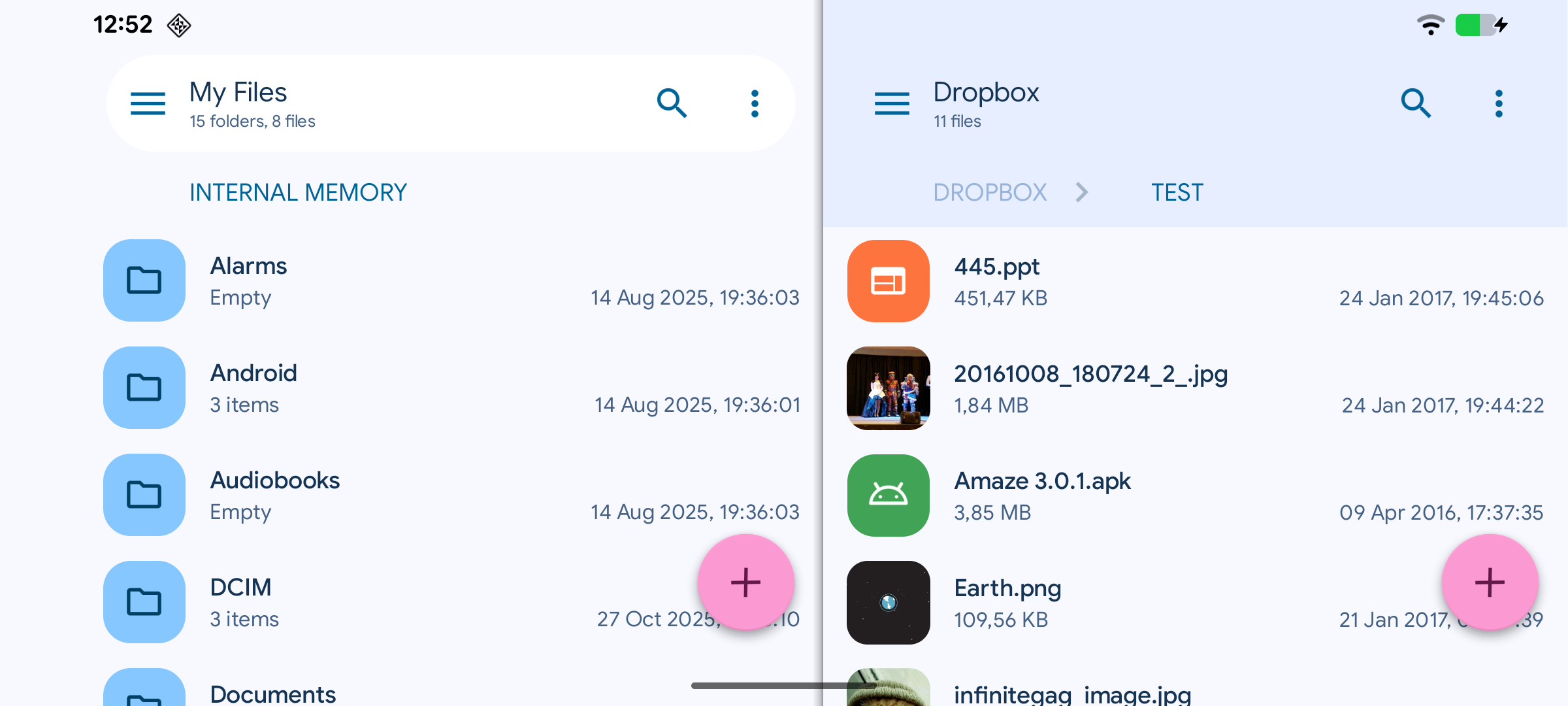 اسکرین شات 3 برنامه Solid Explorer File Manager