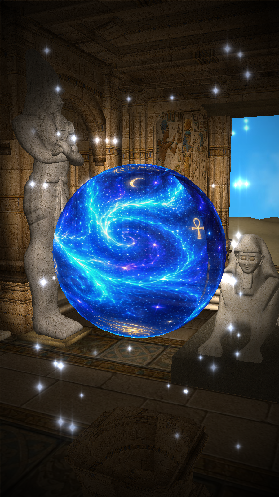 اسکرین شات 3 برنامه Egyptian Fortune Telling