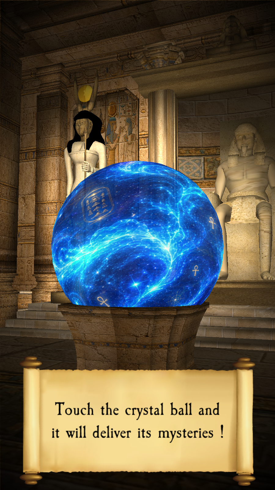 اسکرین شات 2 برنامه Egyptian Fortune Telling
