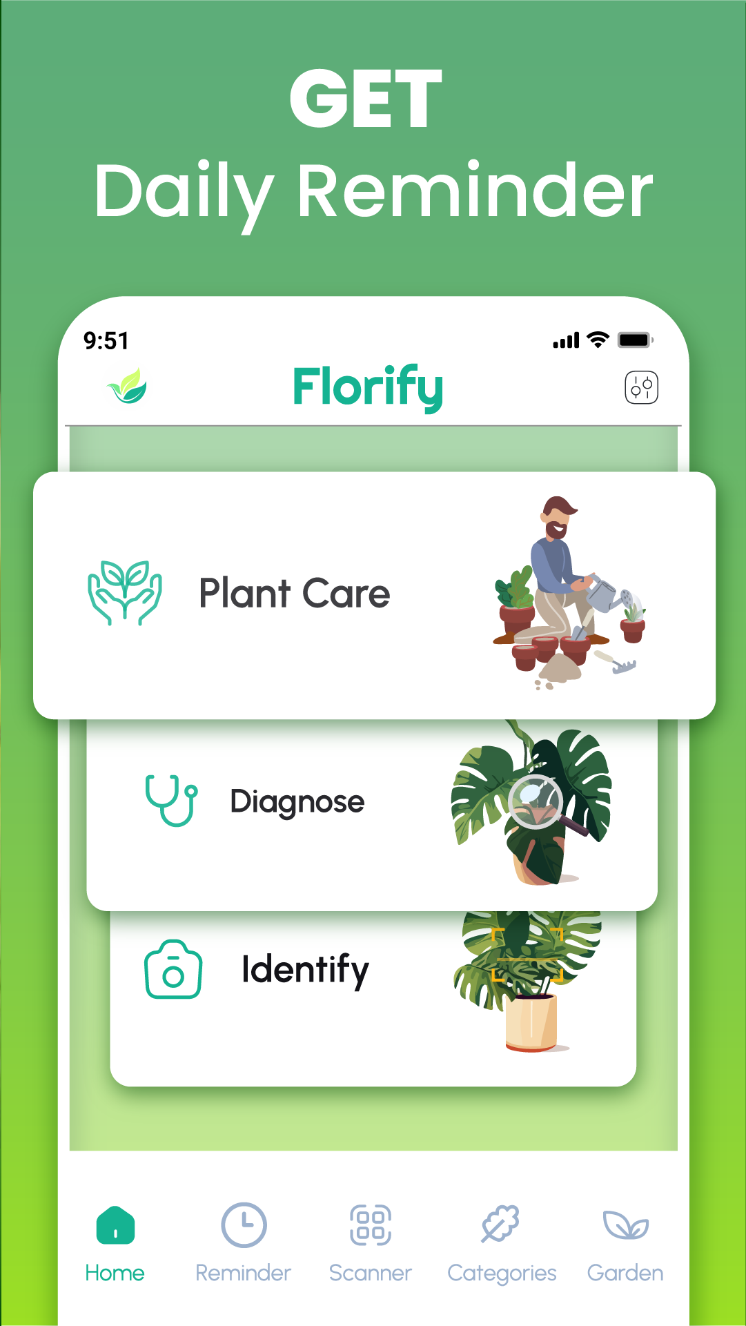 اسکرین شات 6 برنامه Florify: AI Plant Identifier