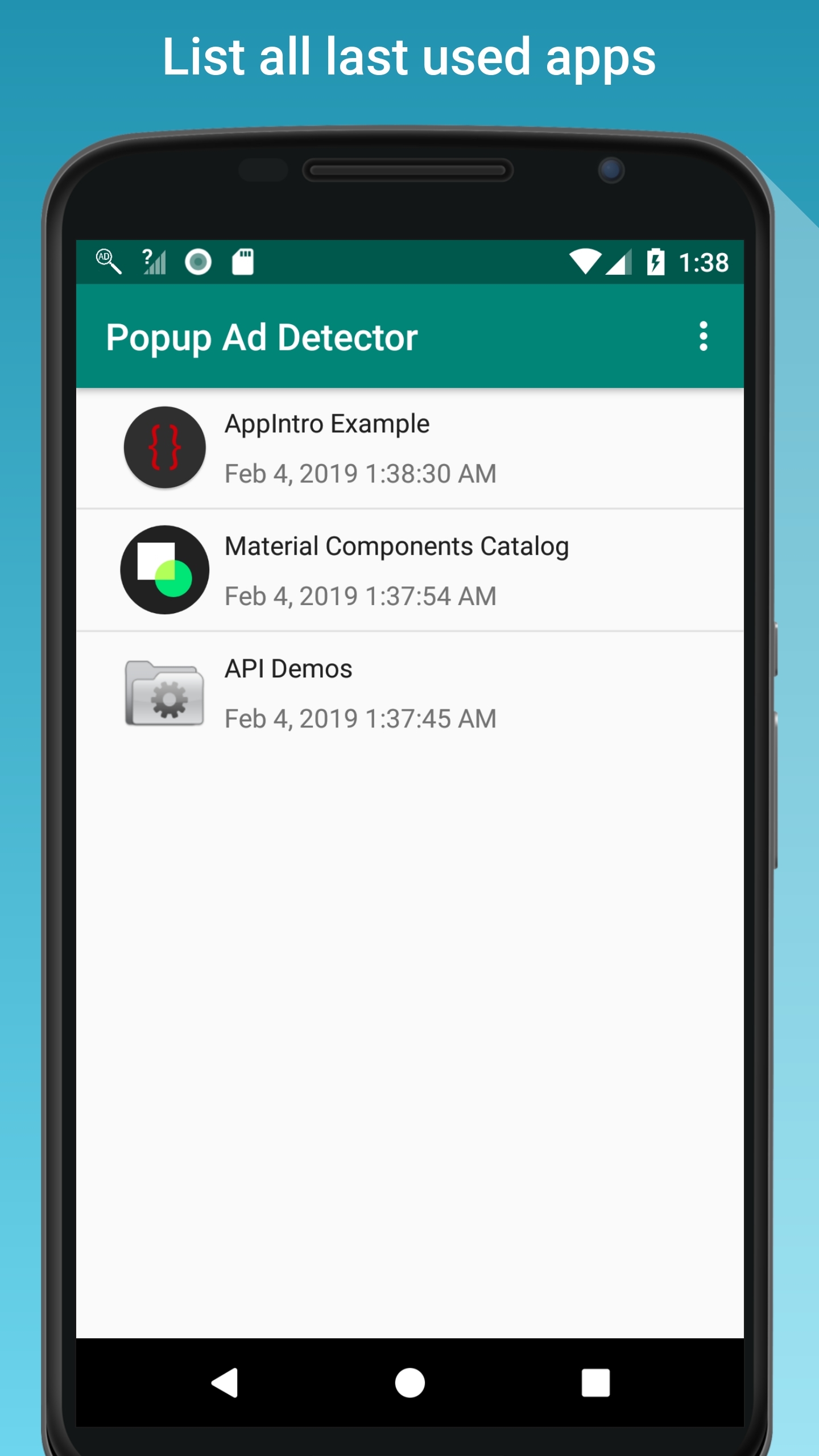اسکرین شات 3 برنامه Popup Ad Detector & Blocker
