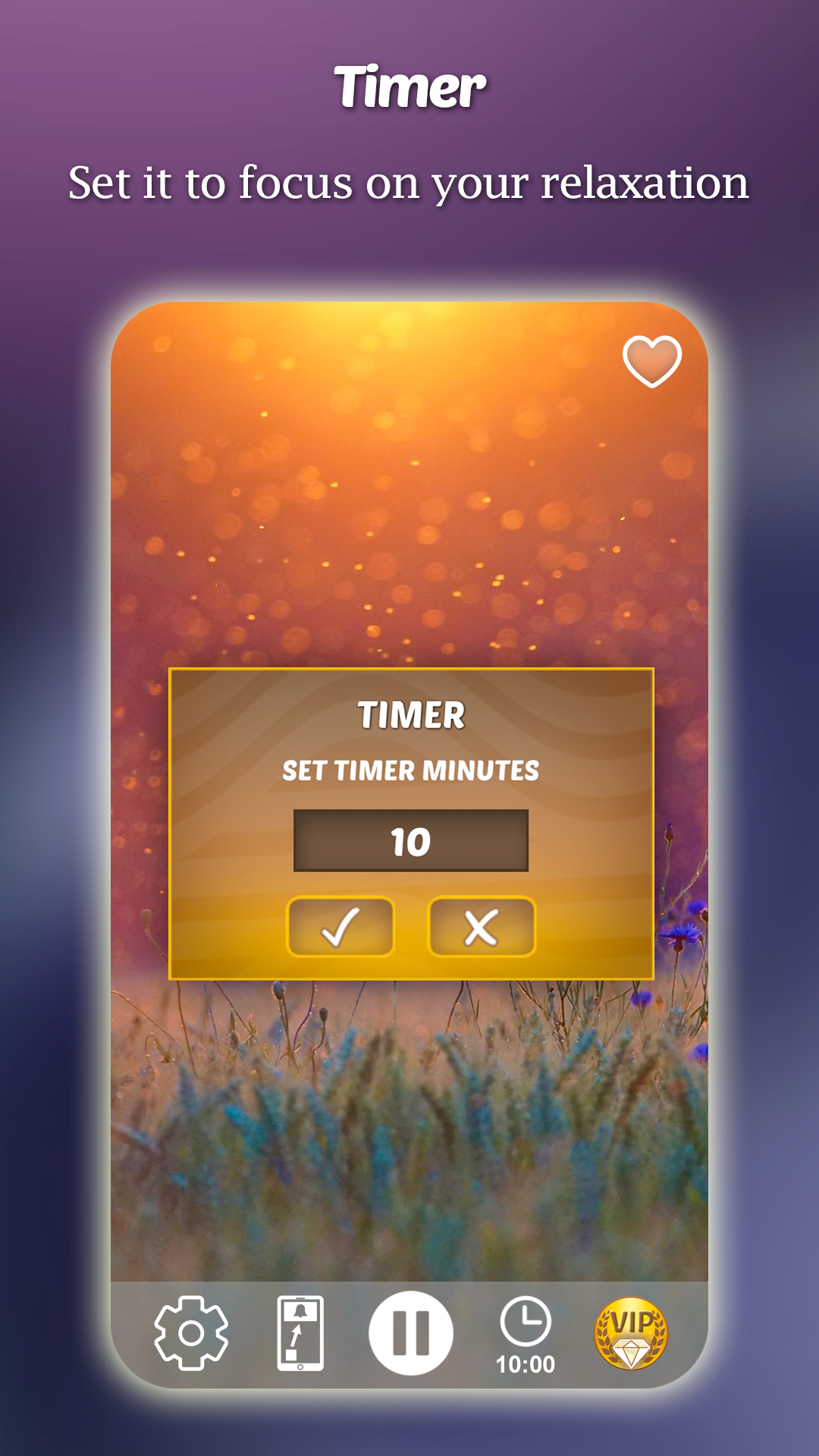 اسکرین شات 4 برنامه Relaxing music for sleep