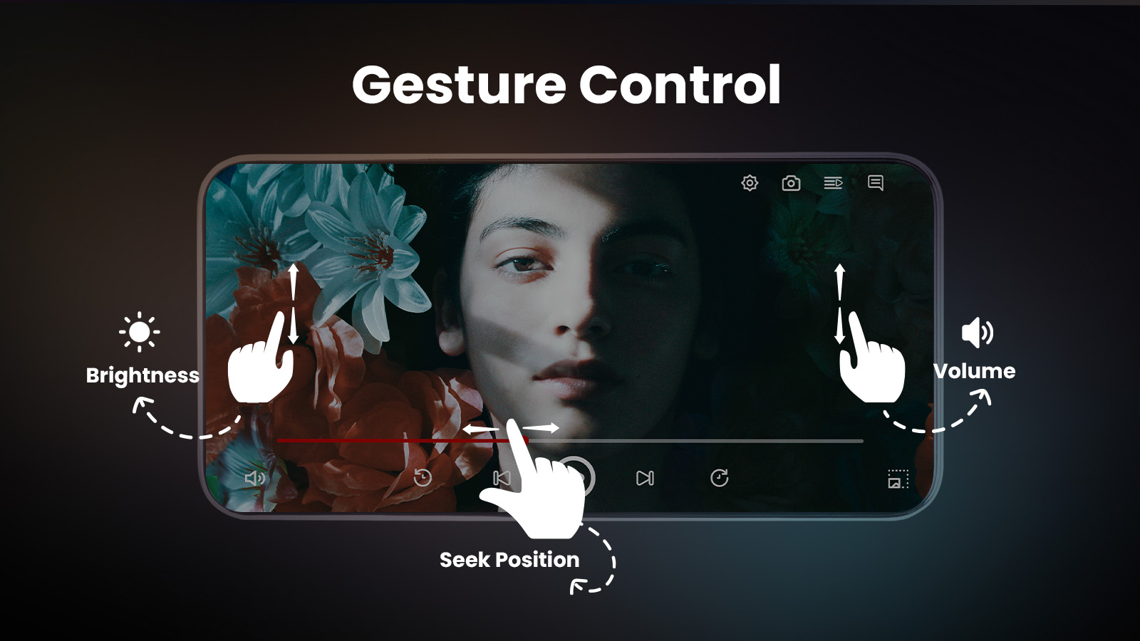 اسکرین شات 6 برنامه HD Video Player - Media Player