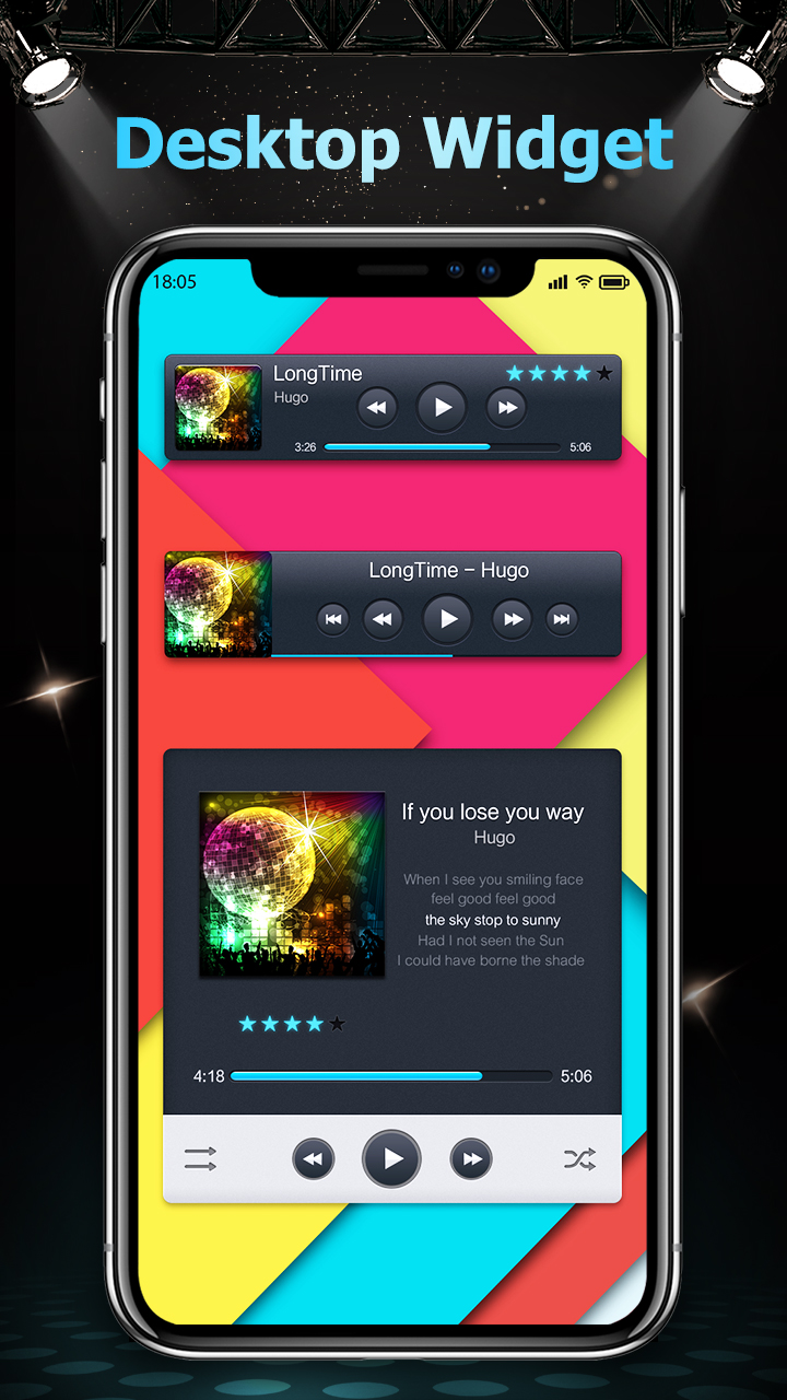 اسکرین شات 6 برنامه Music Player - Audio Player