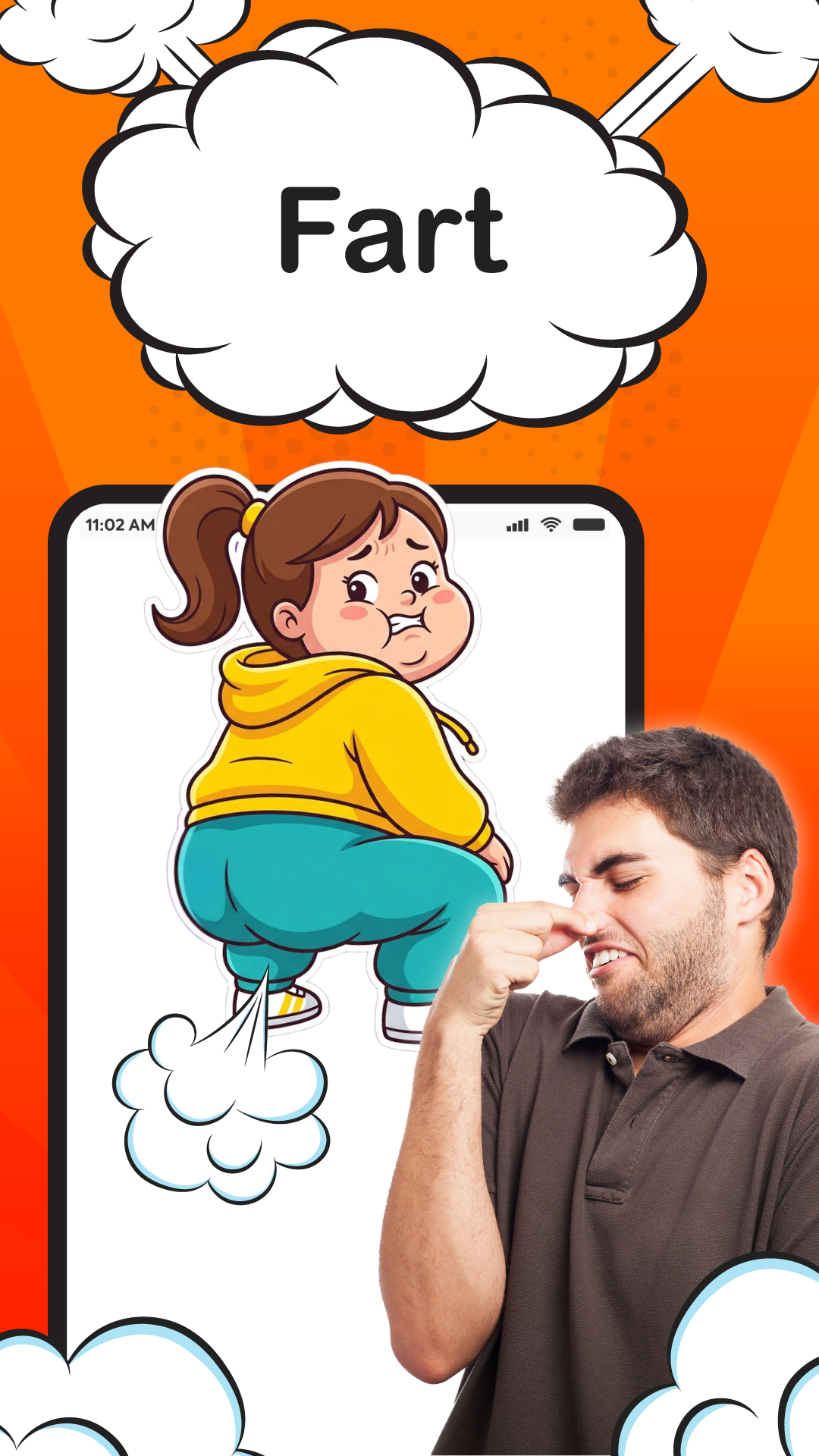 اسکرین شات 3 برنامه Prank Sound: Funny Prank app