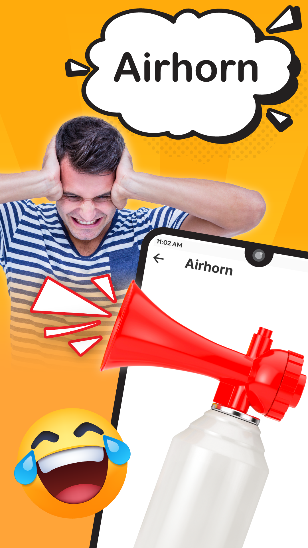 اسکرین شات 2 برنامه Prank Sound: Funny Prank app