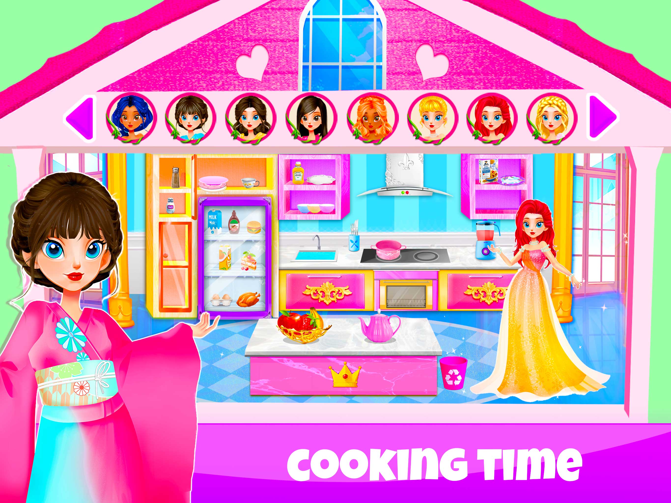 اسکرین شات 2 بازی Princess Doll House Decoration