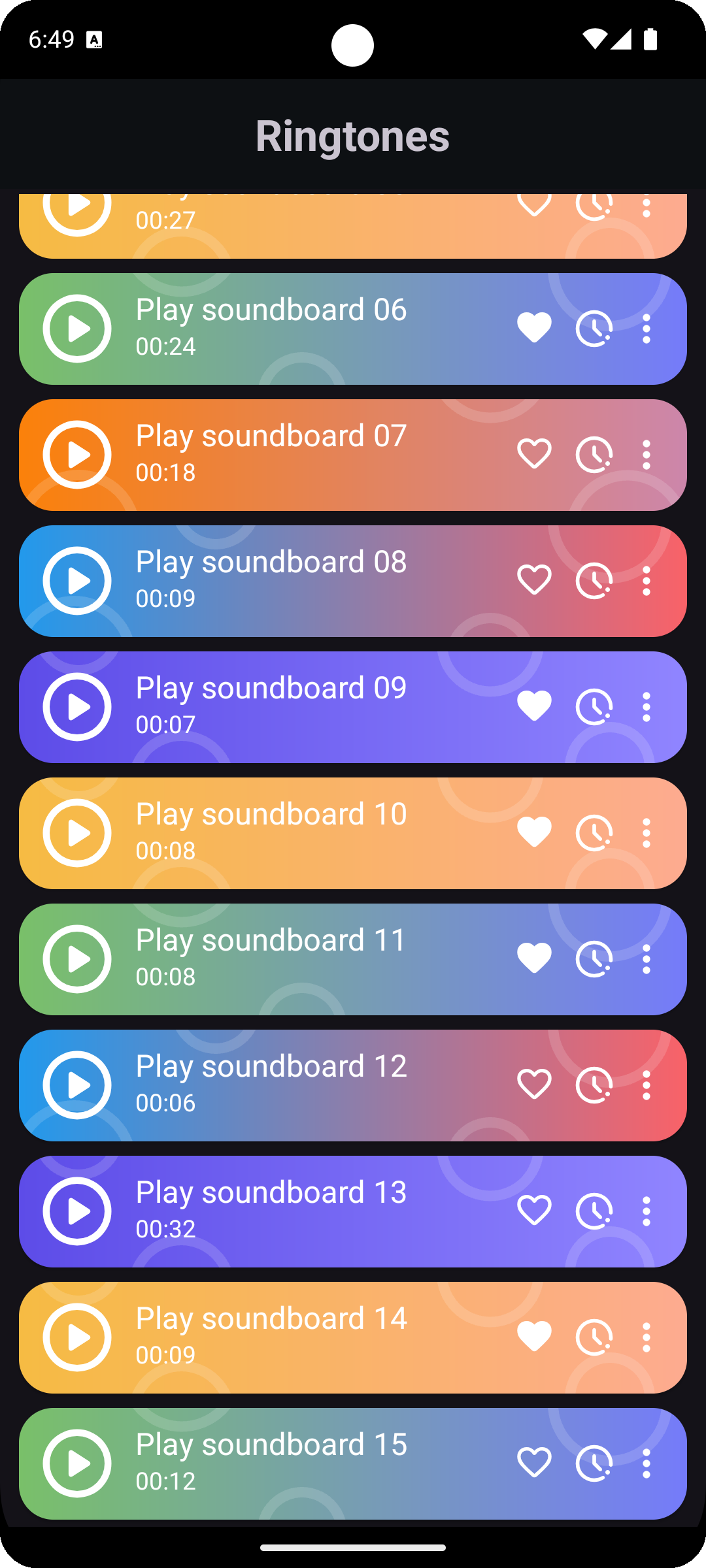 اسکرین شات 1 برنامه Wolf sounds