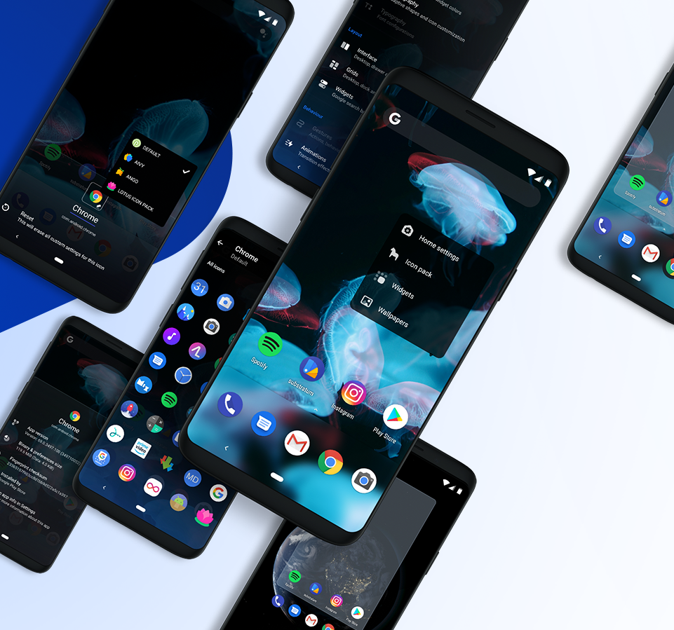 اسکرین شات 5 برنامه hyperion launcher
