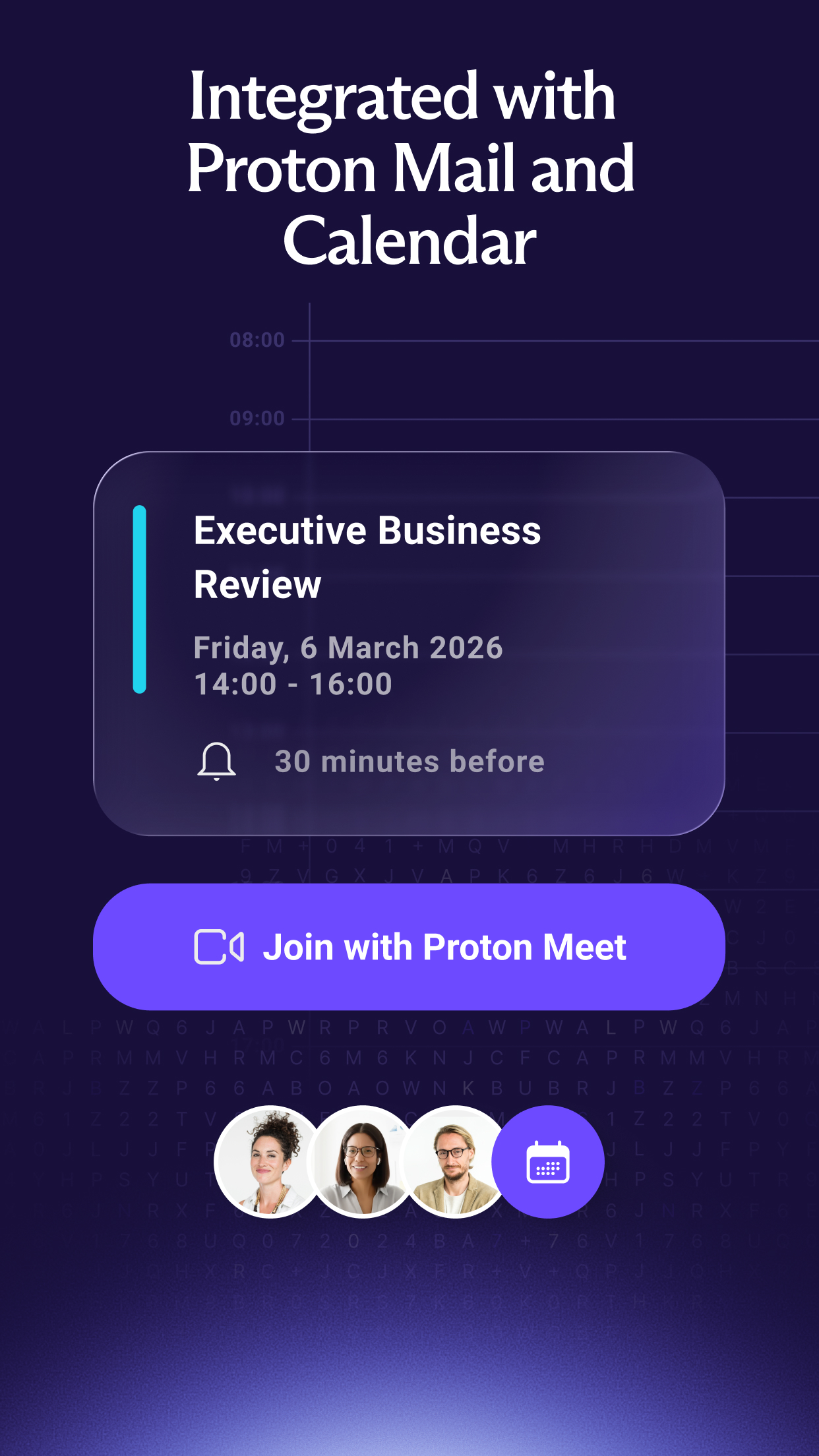 اسکرین شات 7 برنامه Proton Meet: Secure Meetings