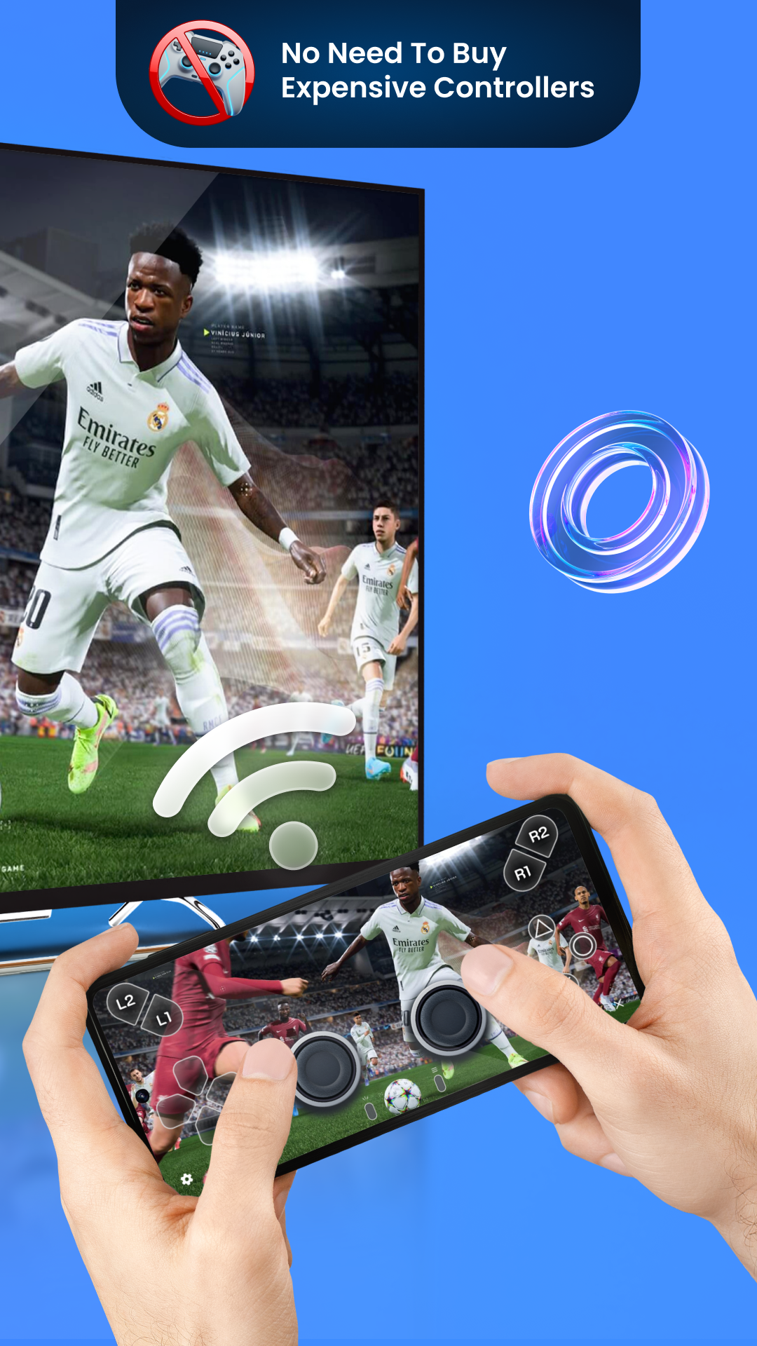 اسکرین شات 2 برنامه PS Remote Play Controller