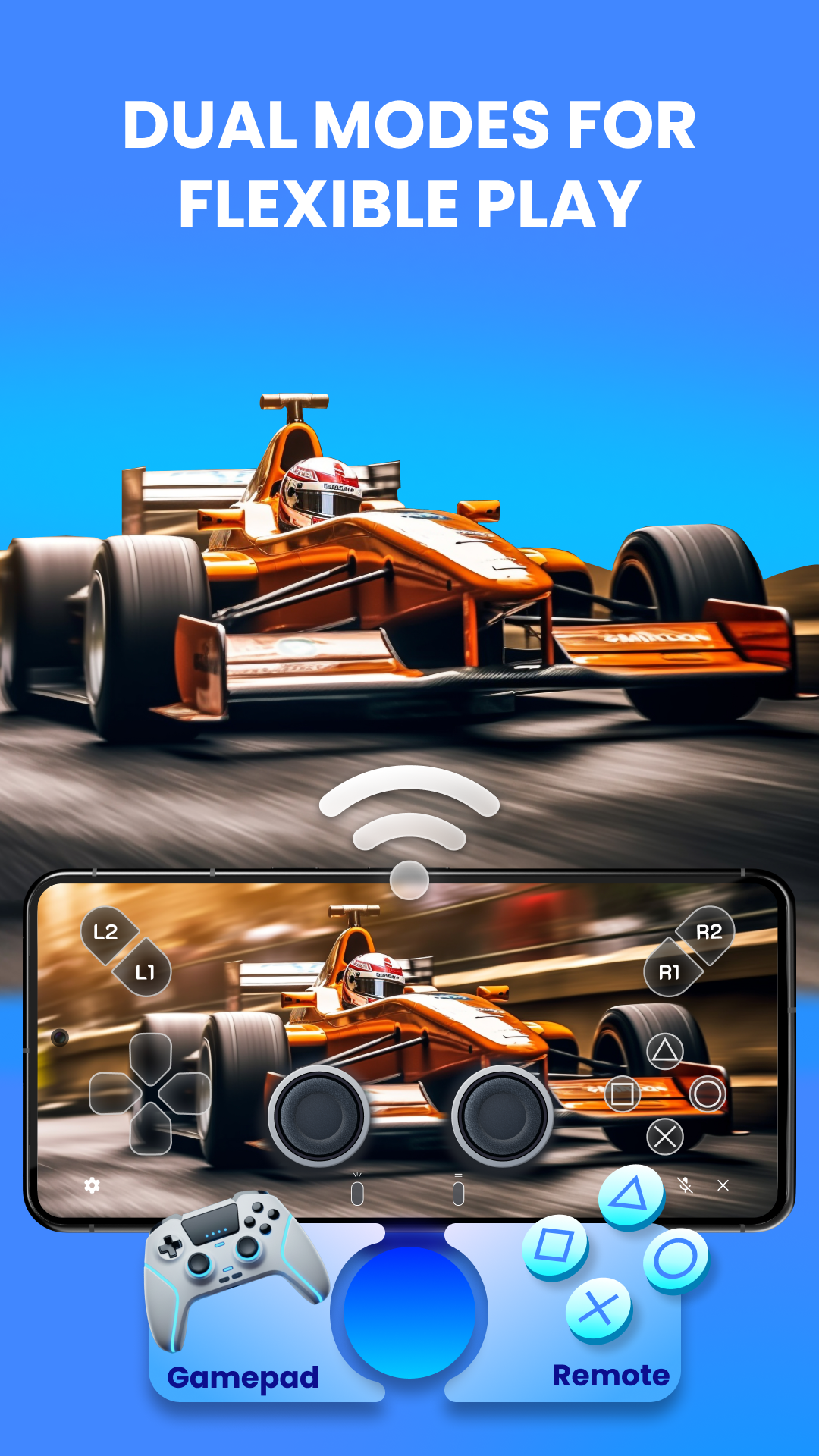 اسکرین شات 3 برنامه PS Remote Play Controller