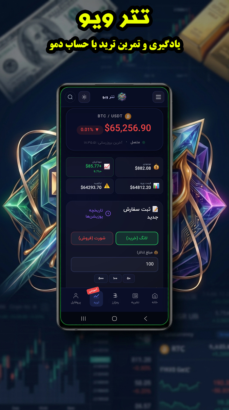 اسکرین شات 8 برنامه ‏تتر ویو - قیمت تتر، طلا و سایر بازارها