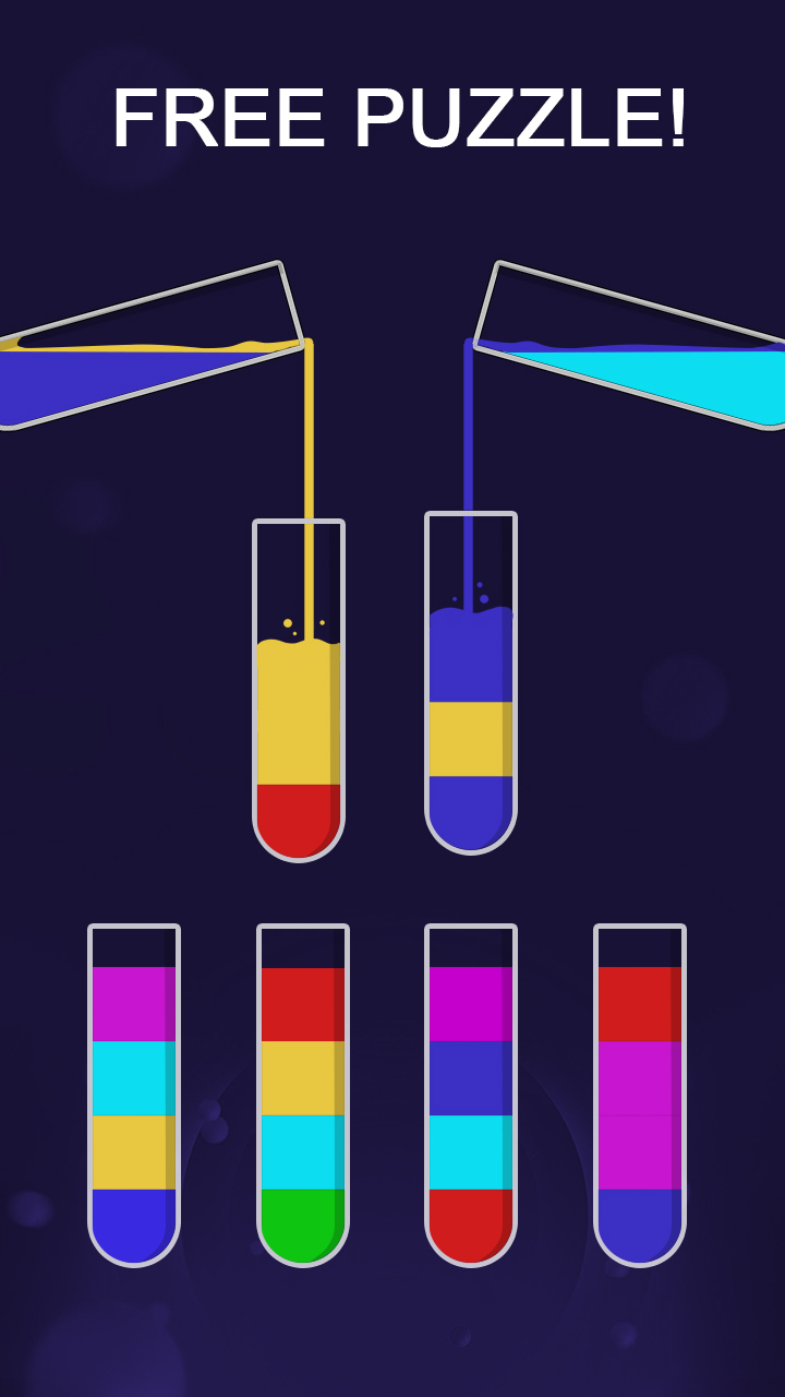 اسکرین شات 5 بازی Color Sort Puzzle-Puzzle Game