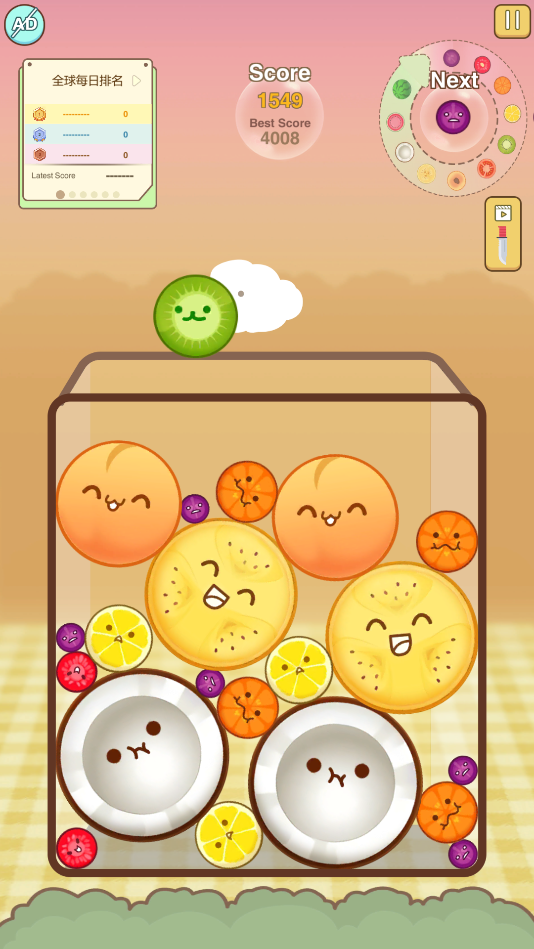 اسکرین شات 4 بازی Watermelon Merge Game