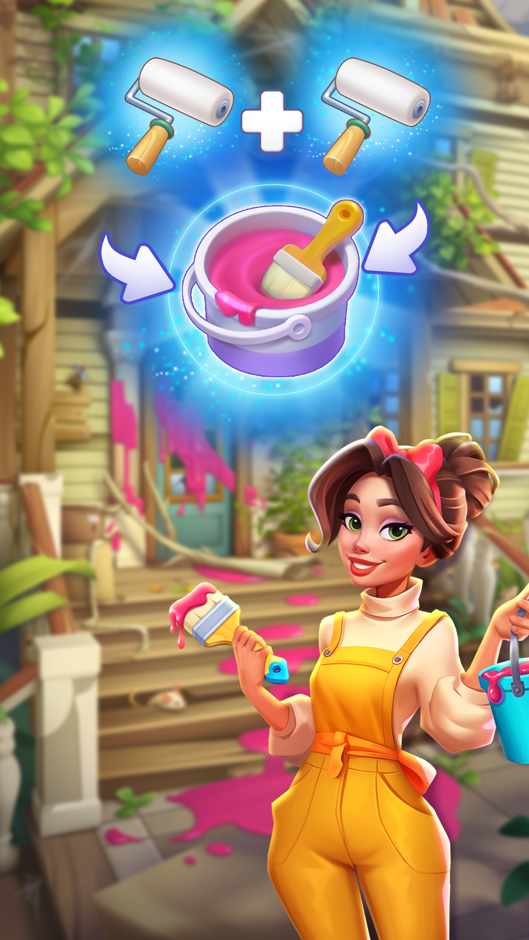 اسکرین شات 7 بازی Merge Hotel Empire-Design Game