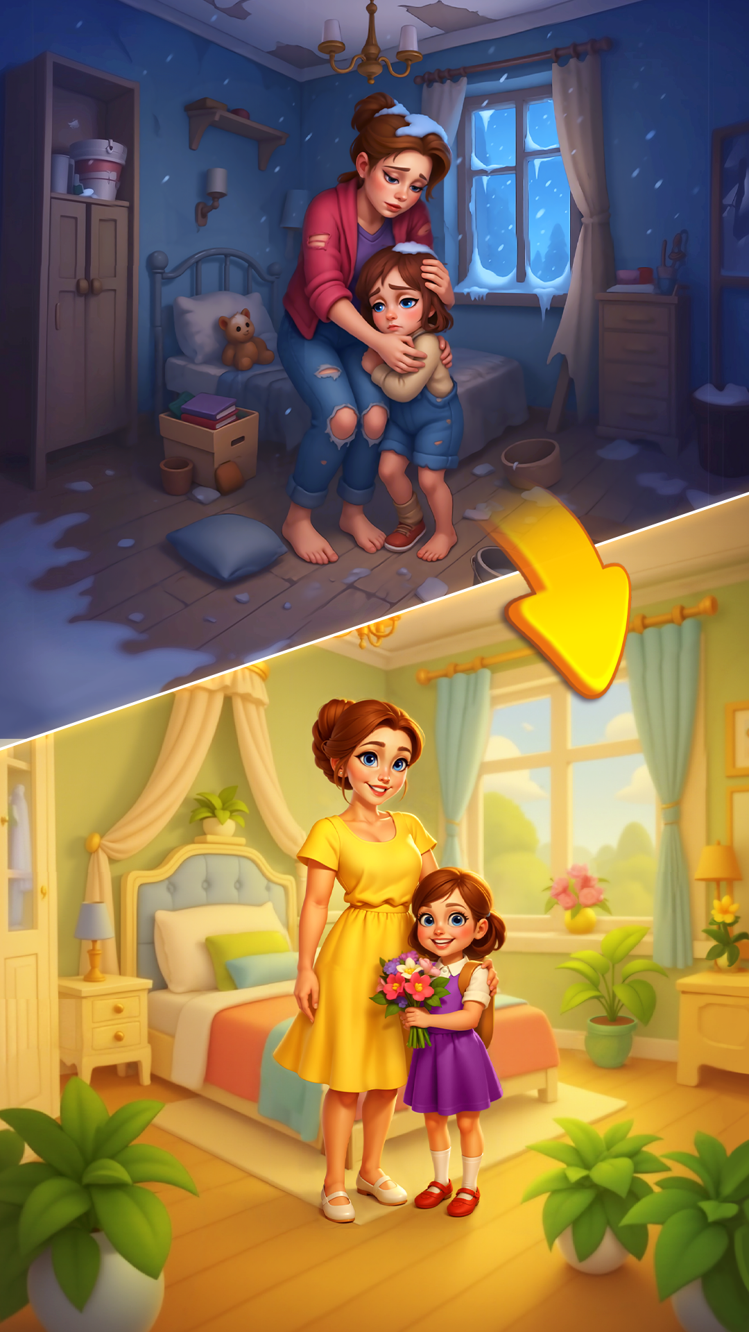 اسکرین شات 5 بازی Merge Hotel Empire-Design Game