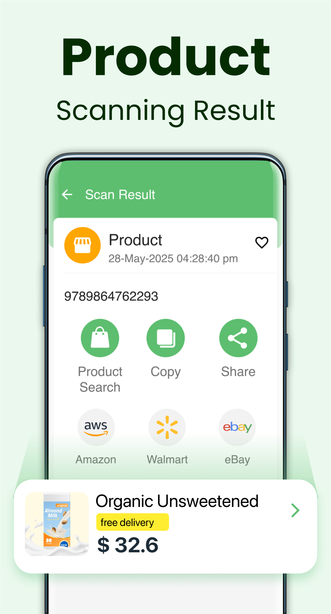اسکرین شات 4 برنامه QR Code Scanner & QR Reader