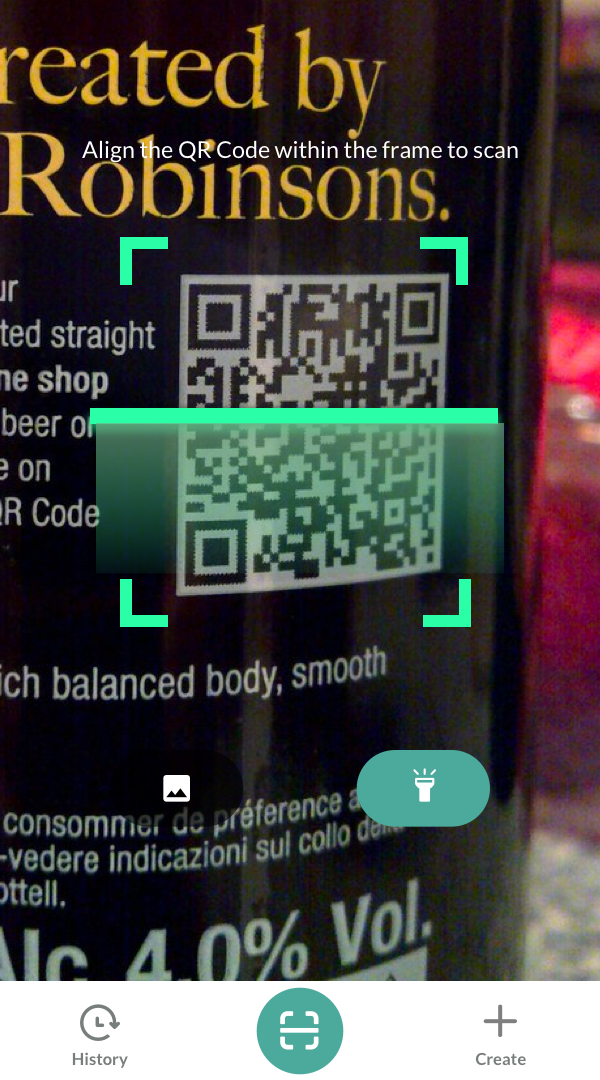 اسکرین شات 5 برنامه QR Code Scanner: Read Barcode
