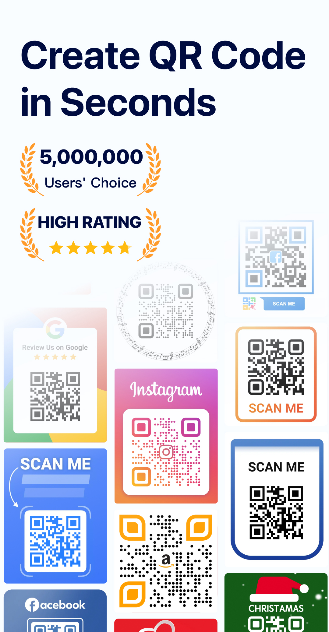 اسکرین شات 1 برنامه QR Code Generator - QRHyper