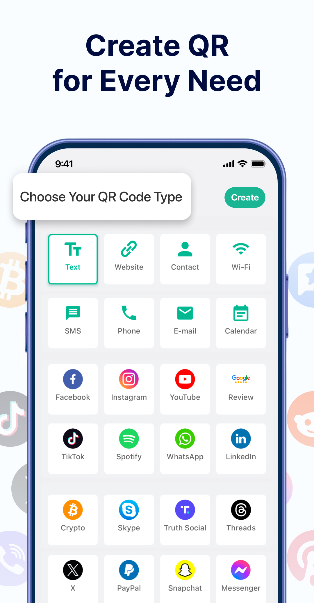 اسکرین شات 7 برنامه QR Code Generator - QRHyper