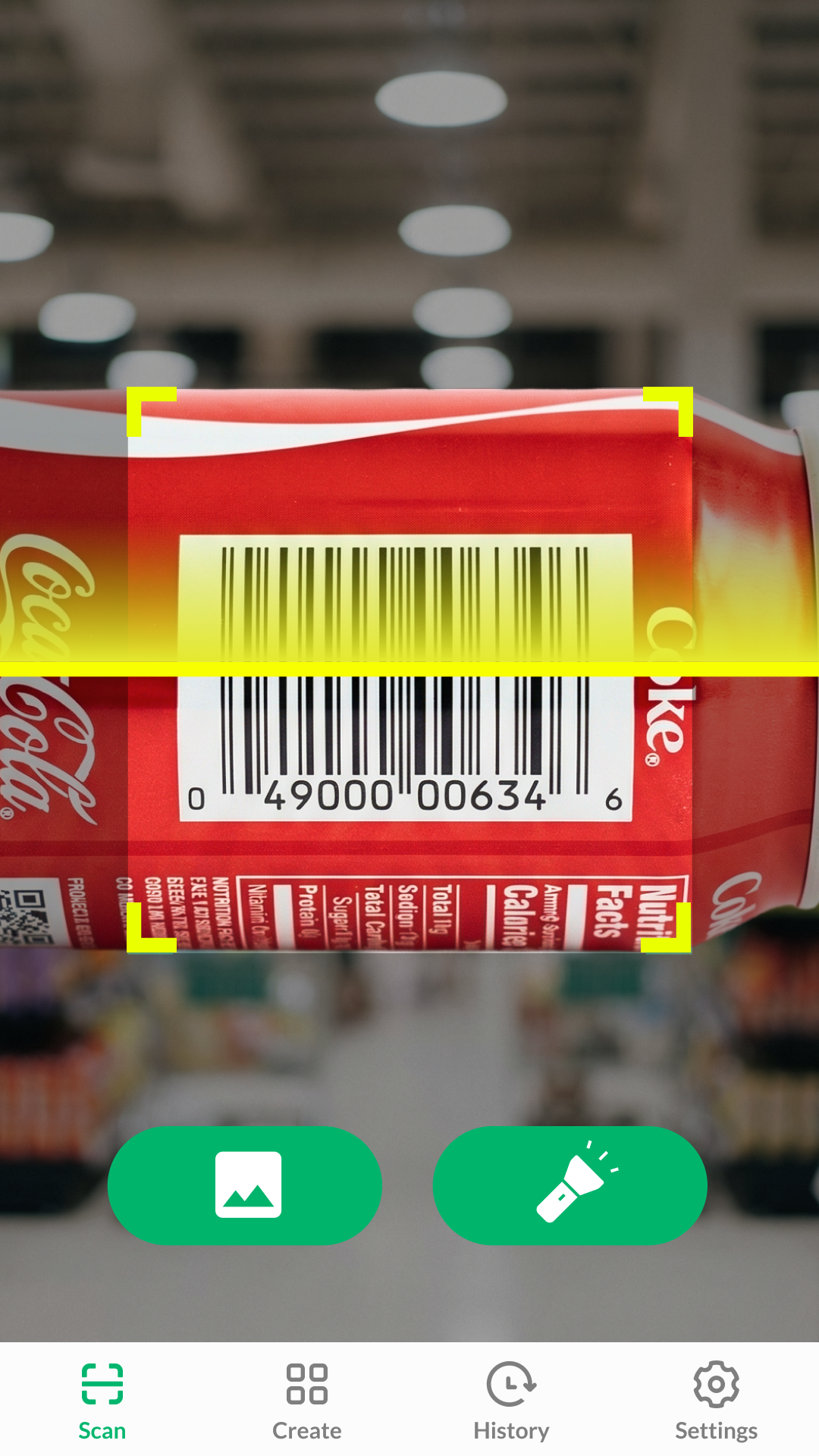 اسکرین شات 2 برنامه QR Scanner: Barcode Scanner