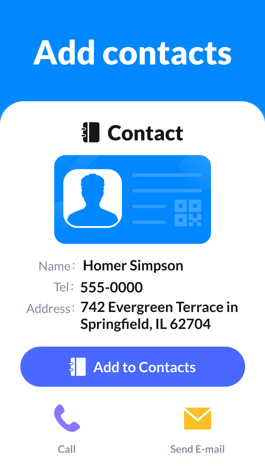 اسکرین شات 6 برنامه QR Code Scanner & Scanner App