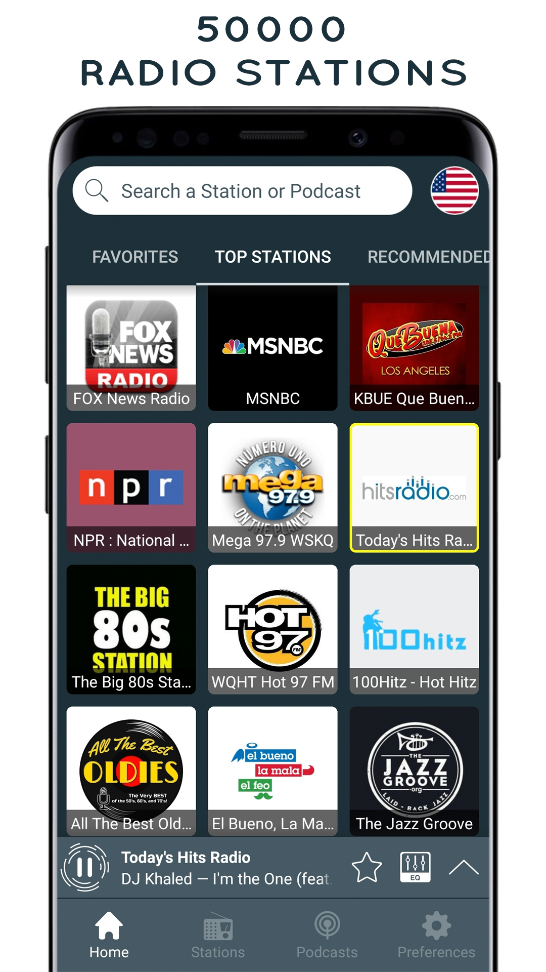 اسکرین شات 1 برنامه Radio FM