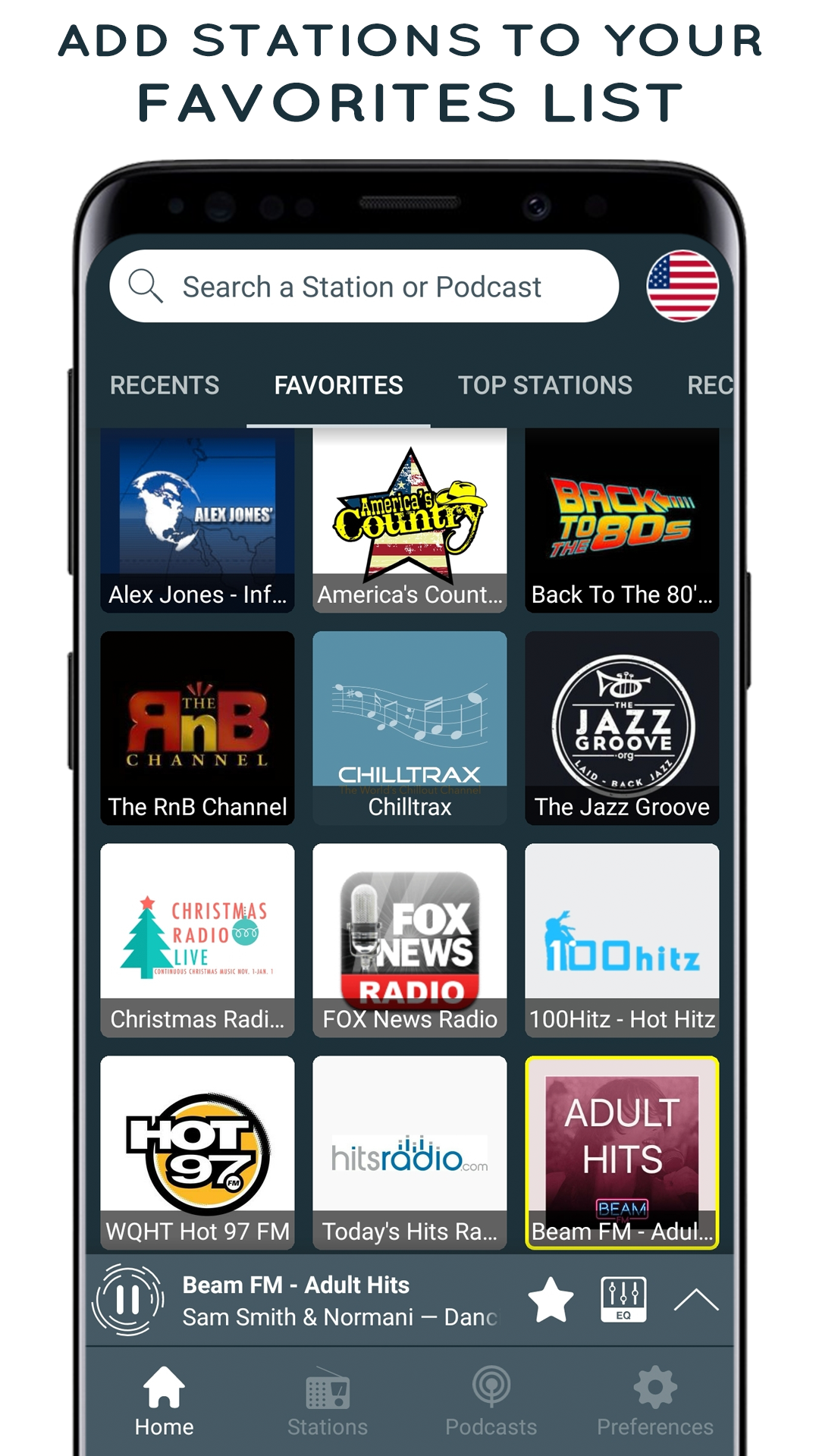 اسکرین شات 4 برنامه Radio FM