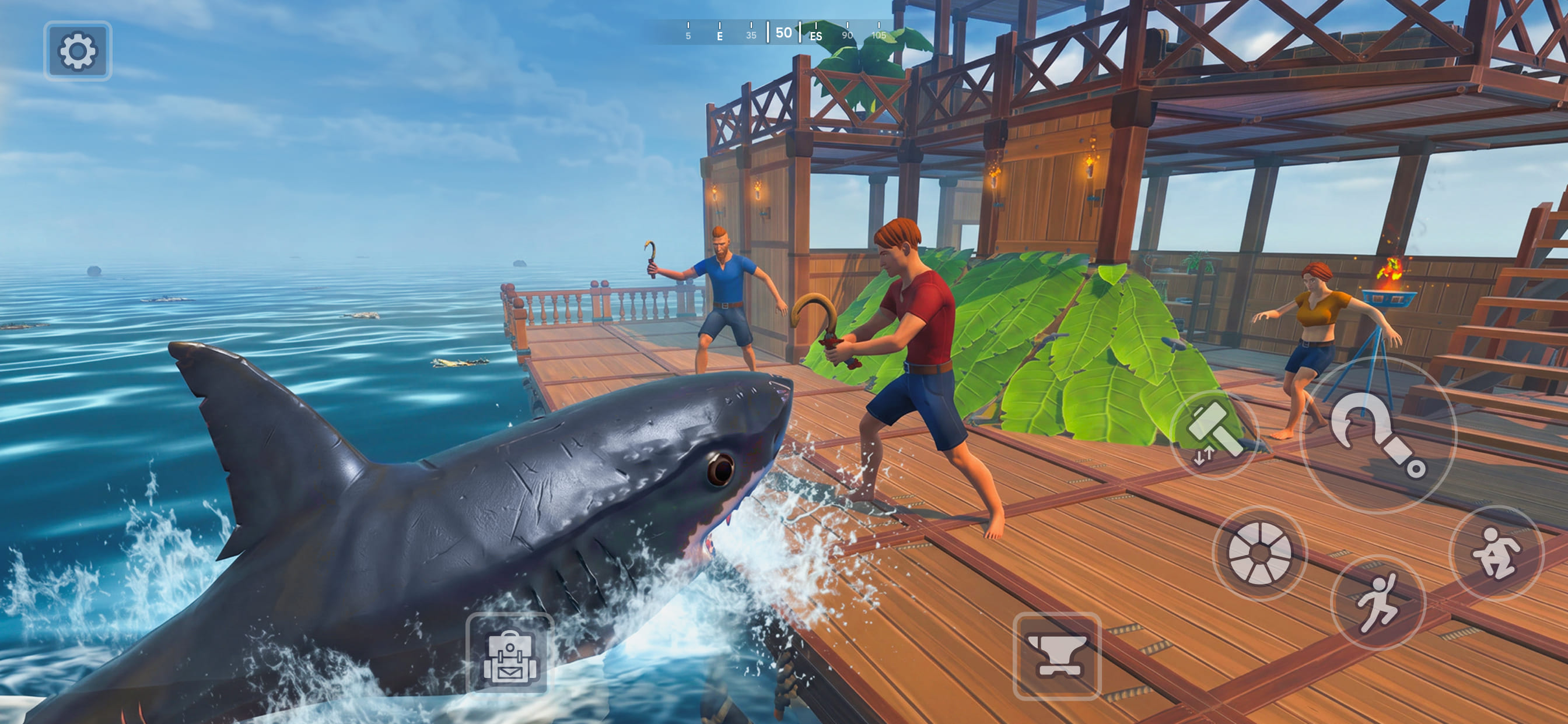 اسکرین شات 4 بازی Raft® Multiplayer: Survival