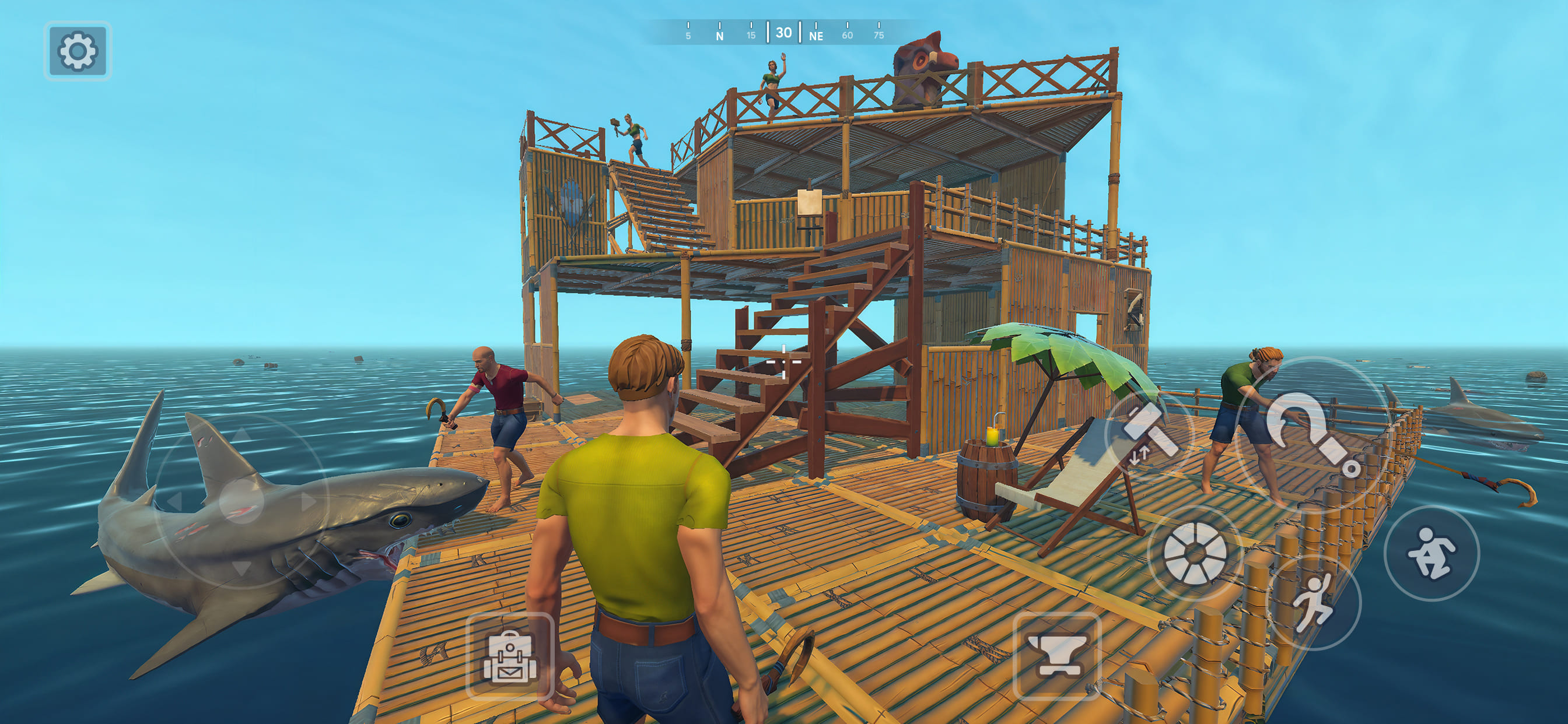 اسکرین شات 2 بازی Raft® Multiplayer: Survival