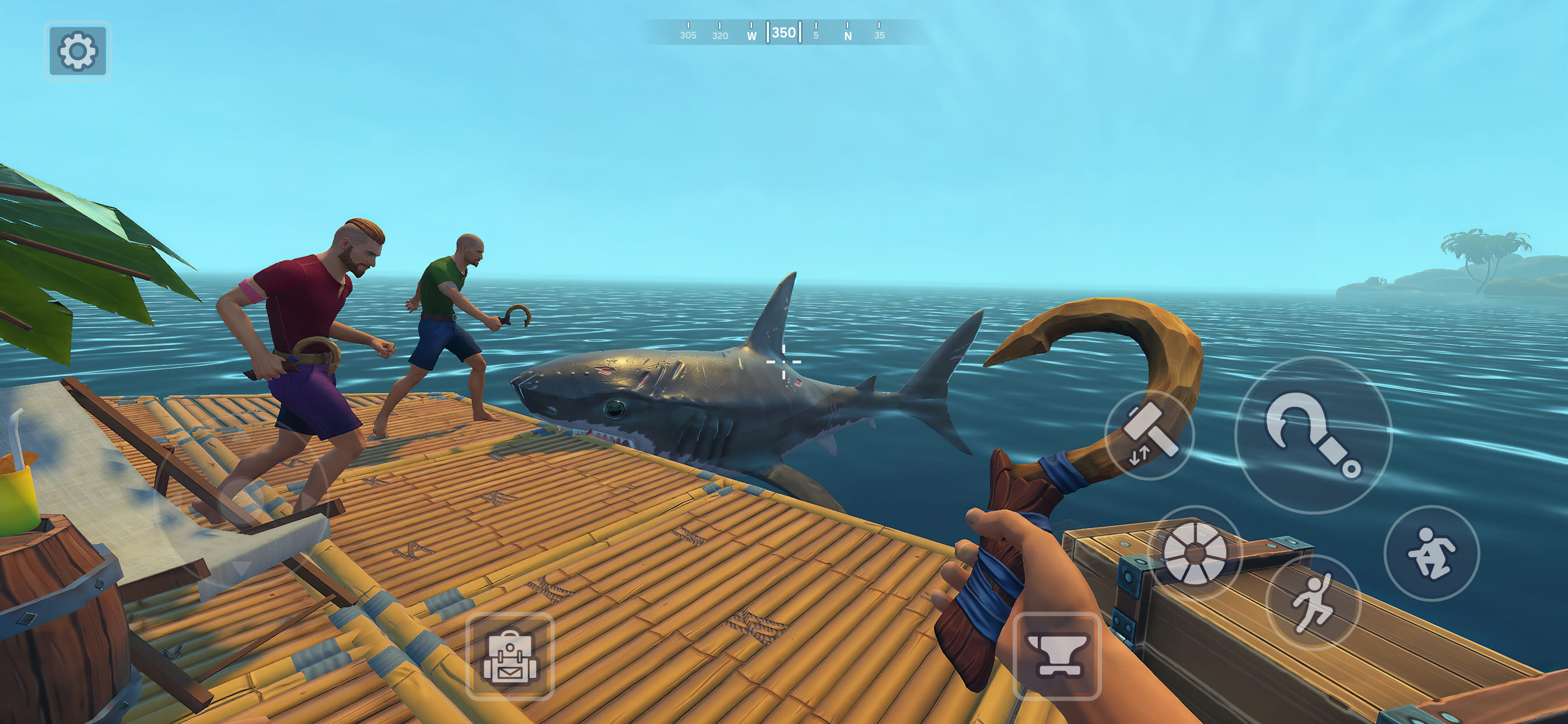 اسکرین شات 3 بازی Raft® Multiplayer: Survival