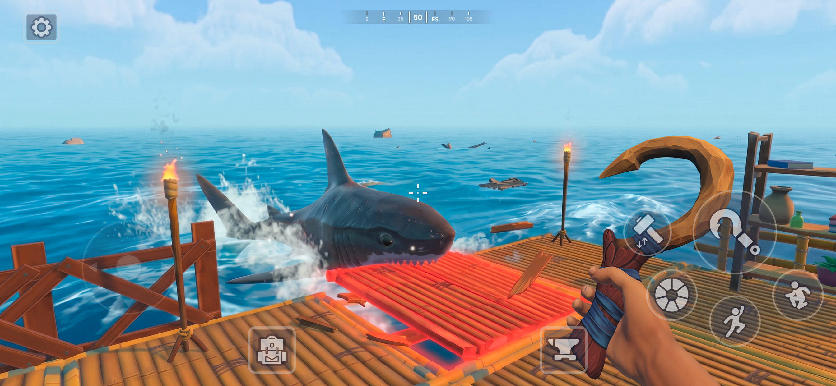 اسکرین شات 1 بازی Raft® Multiplayer: Survival