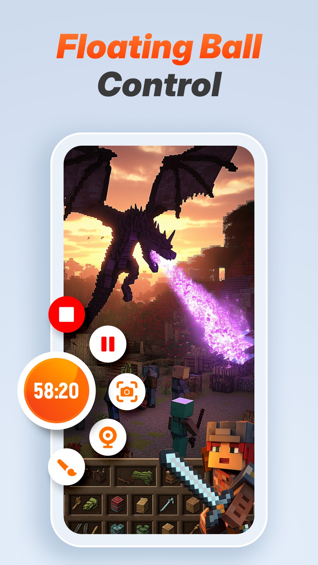 اسکرین شات 3 برنامه Screen Recorder Video Recorder