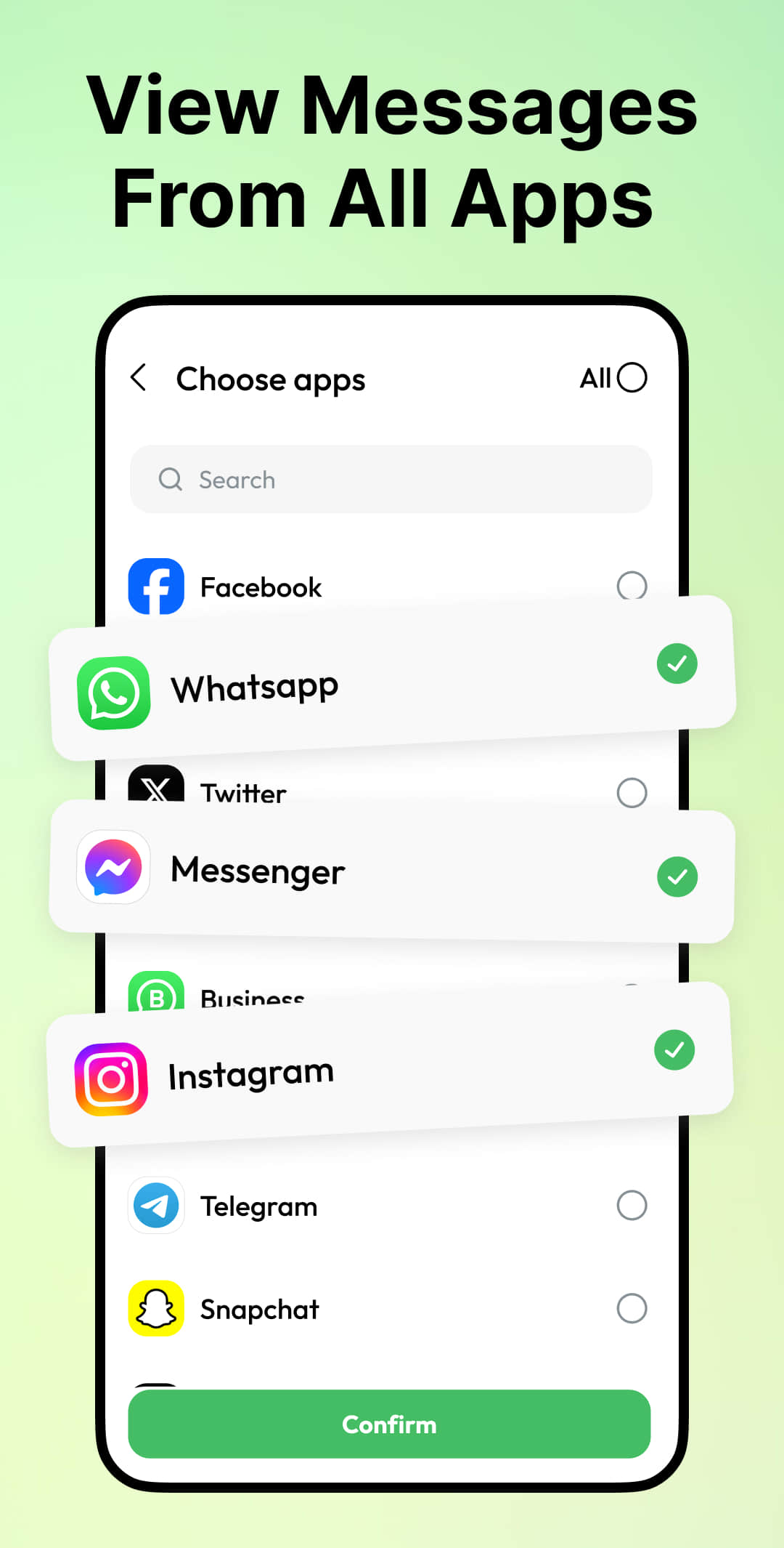 اسکرین شات 5 برنامه Recover Deleted Messages